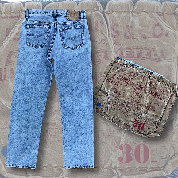 Levi’s Authorized Vintage 501 Straight Leg Jean Made In USA 59354-0000 - Picture 10 of 16